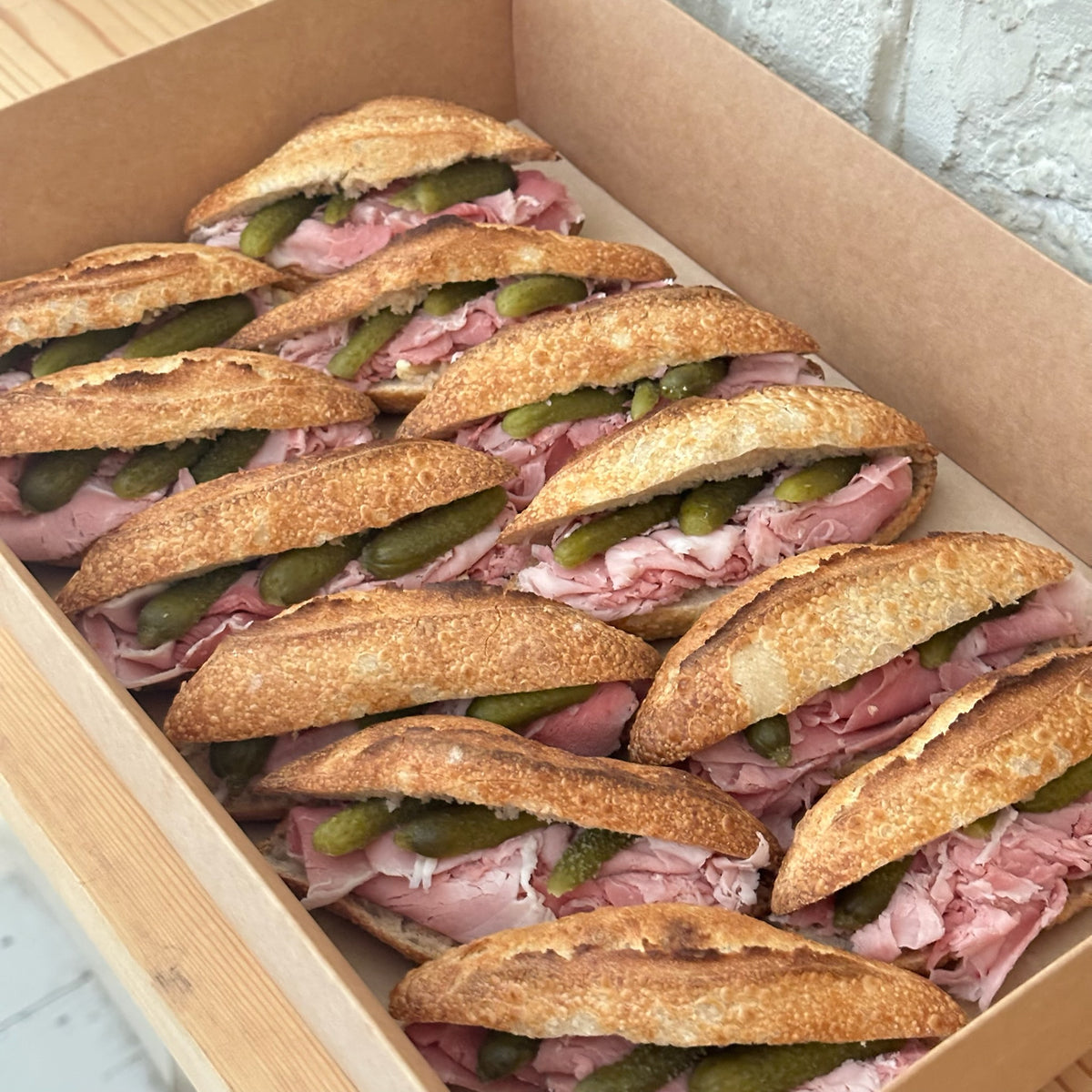 12x Sandwich Ham & Butter